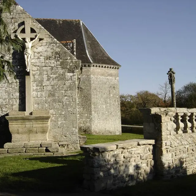 Morbihan, Bretagne Sud, Saint Caradec Trégomel, église