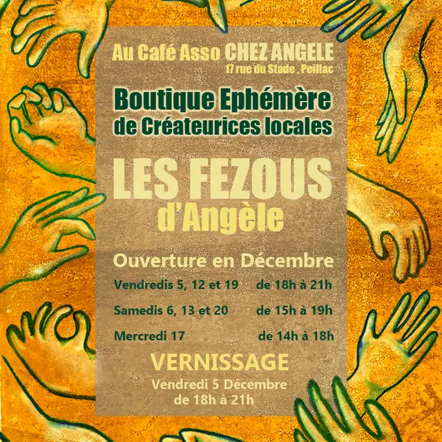 Affiche les fezous d'Angèle