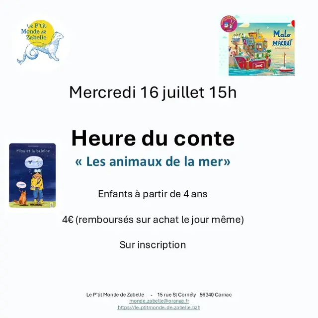 heure conte 16 juillet