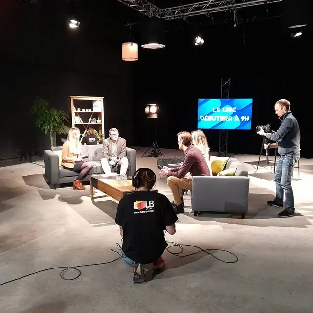 Découverte d'un studio de tournage