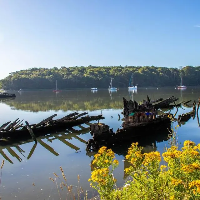 Le cimetière de bateaux de Kerhervy