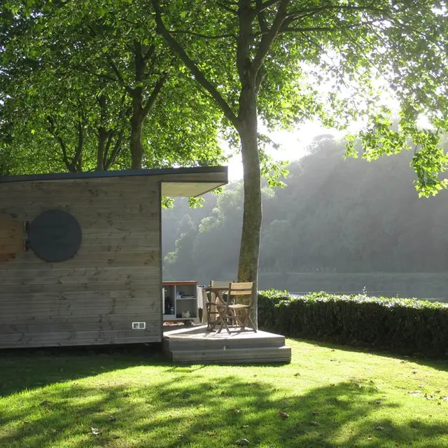 Le Cube-Camping Hennebont-Blavet-Lorient-Morbihan Bretagne Sud