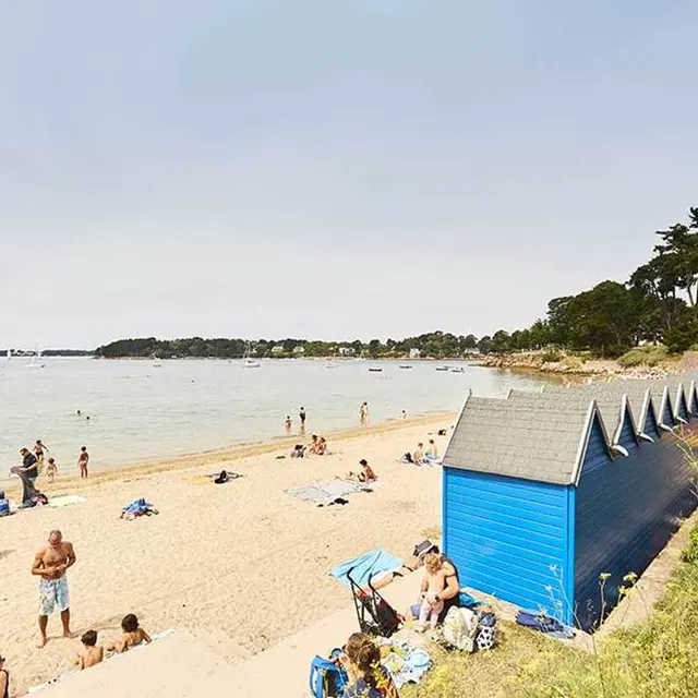 Grande Plage-Ile aux Moines-Golfe-du-Morbihan-Bretagne sud