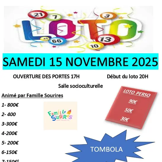 loto 15 nov