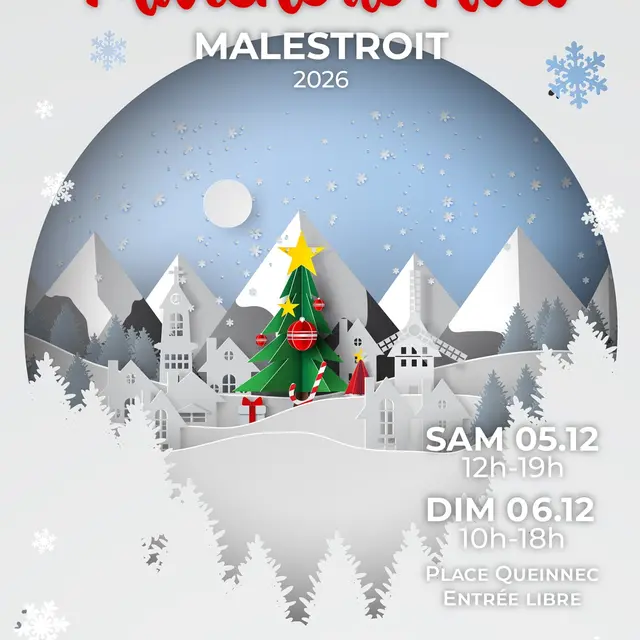 marché de noel 2026 malestroit