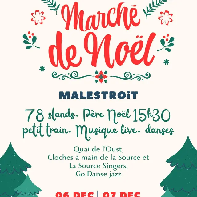 marché noel Malestroit