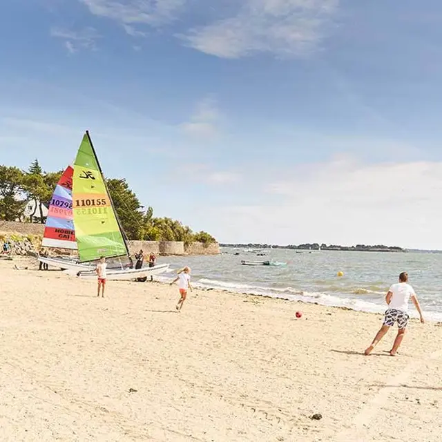 Plage Moustérian-Séné-Golfe-du-Morbihan-Bretagne sud