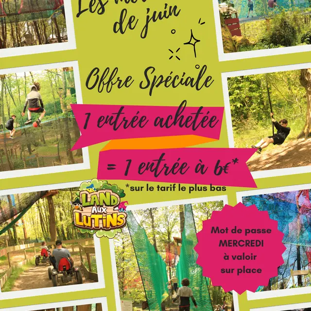 Offre spéciale les mercredis de juin