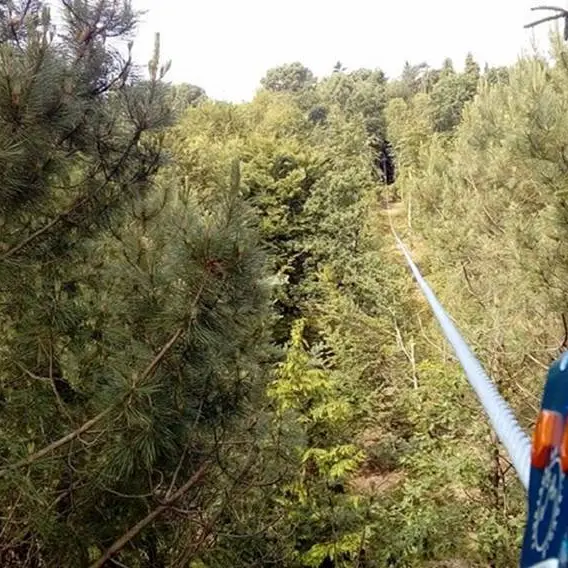 Tyrolienne de 150 mètres