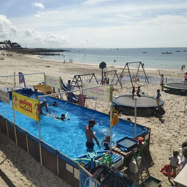 piscine-Club-de-plage-dauphins-plage-ty-bihan-carnac
