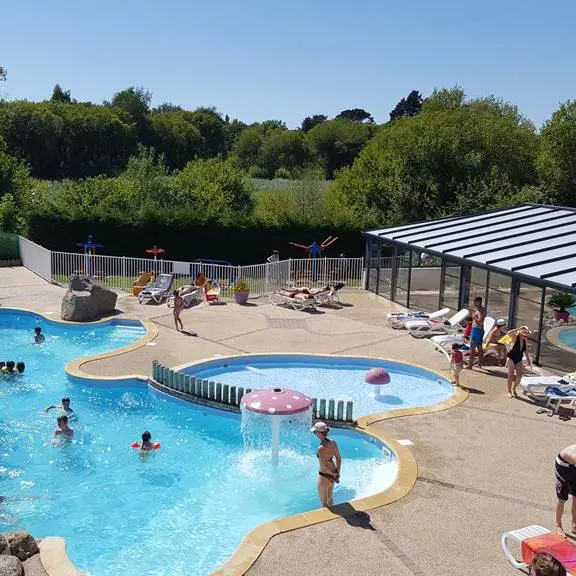 parc aquatique  camping pen palud Morbihan