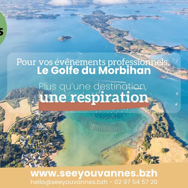 Pour vos événements professionnels, Le Golfe du Morbihan - 1
