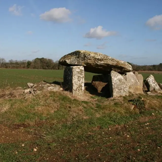 Allée couverte Men Gouarec Plaudren Morbihan Bretagne-sud