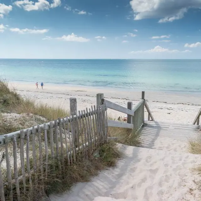 plage du Kerver - Arzon - Presqu'île de Rhuys - Golfe du Morbihan
