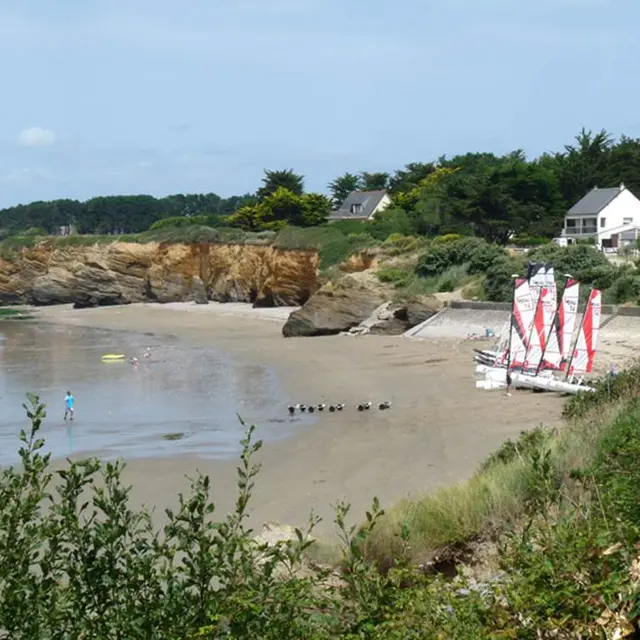 Plage de Poudrantais-Pénestin-Morbihan-Bretagne-Sud