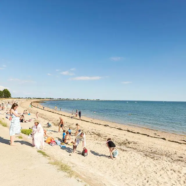 plage du Rouvran - Le Tour du Parc - Presqu'île de Rhuys - Golfe du Morbihan