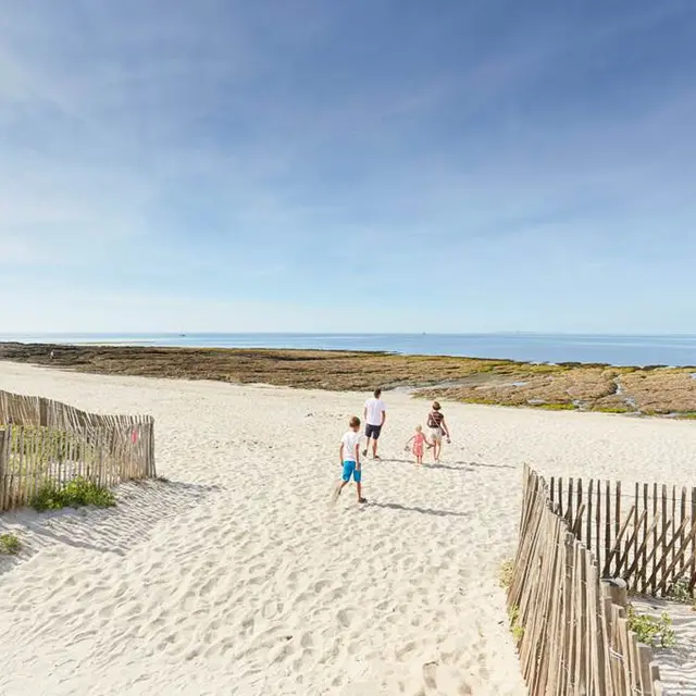 plage de Saint-Jacques à Sarzeau - Presqu'île de Rhuys - Golfe du Morbihan