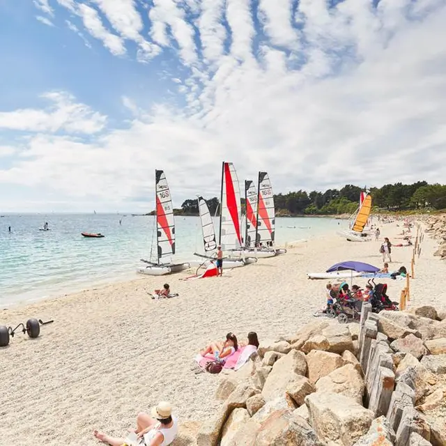 plage du Fogeo à Arzon - Presqu'île de Rhuys - Golfe du Morbihan