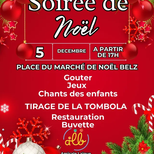 soiree de noel belz
