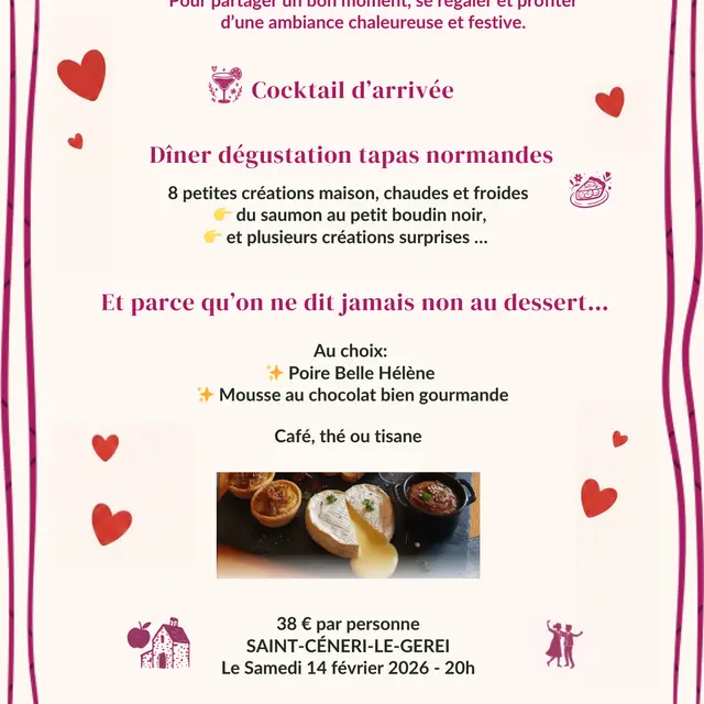 14 février soirée sans Valentine à la Taverne giroise
