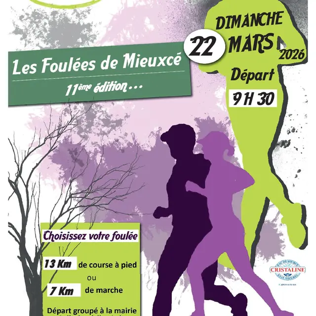 Affiche Foulées 2026