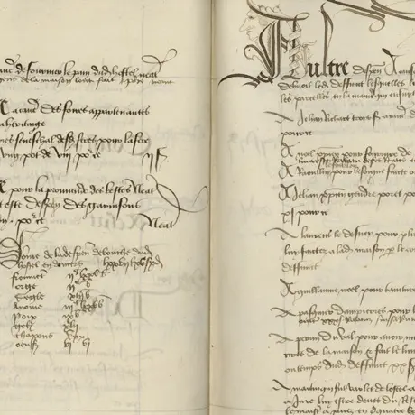 cours de paléographie