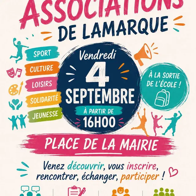 Forum des associations Lamarque