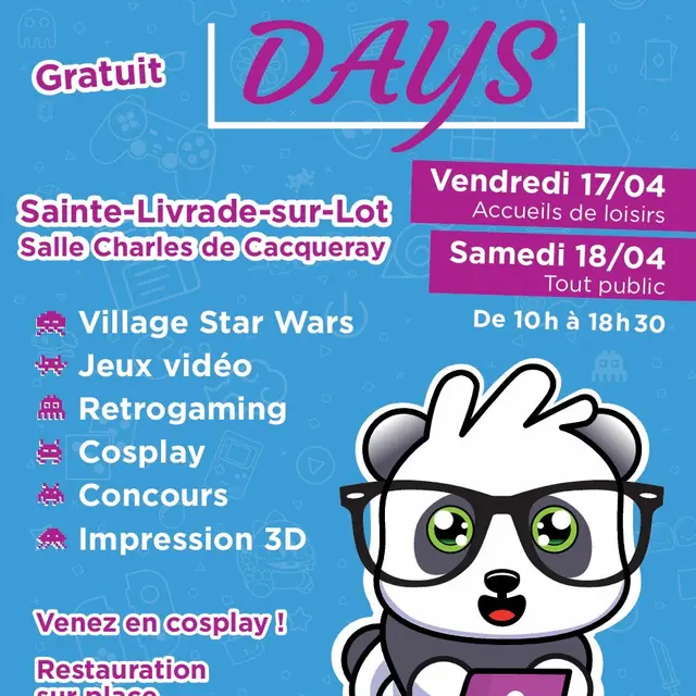 18-04-2026-Geek days_Ste-Livrade