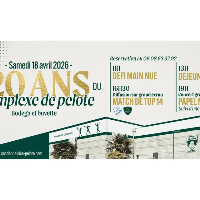20 ans complexe de pelote