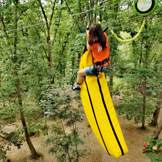 Aventure Parc - Bosdarros - Sauts quick jump