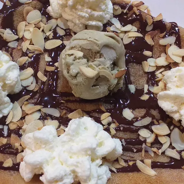 Restaurant Tandem - Pau - crêpe chocolat glace