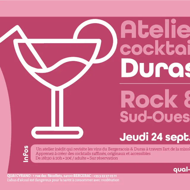 Atelier cocktail 24.9
