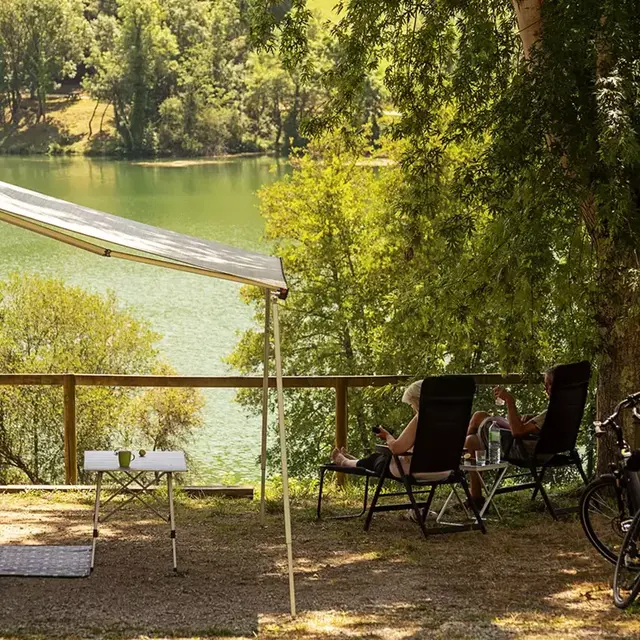 Camping Le Lac du Causse - Hébergement