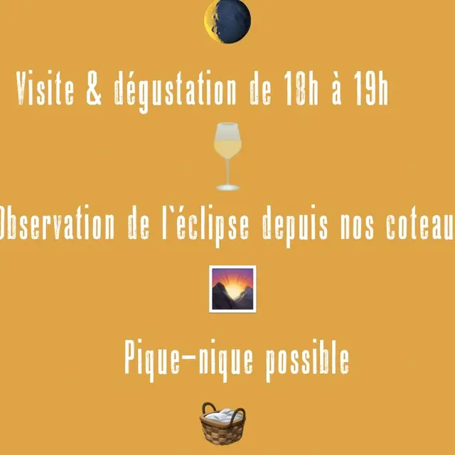 Eclipse de lune au Clos Lapeyre
