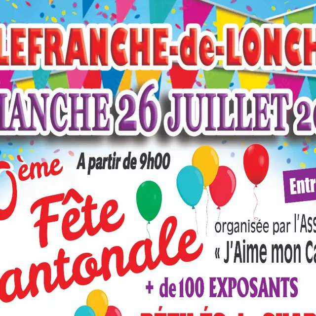 Fête cantonale Villefranche de Lonchat