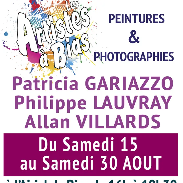 Exposition peintures et photographies