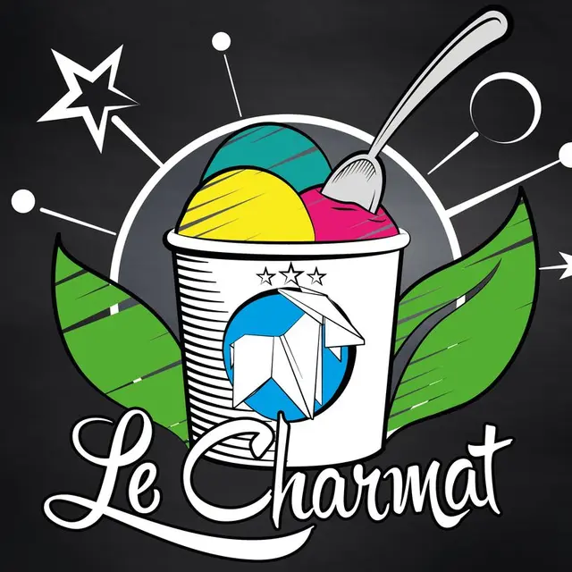 LeCharmat-Logo_Déclinaisons_Couleur Fond Ardoise