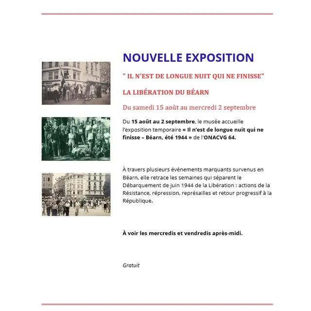 Nouvelle Exposition