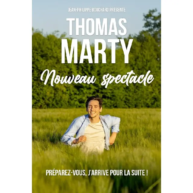 Affiche THOMAS MARTY