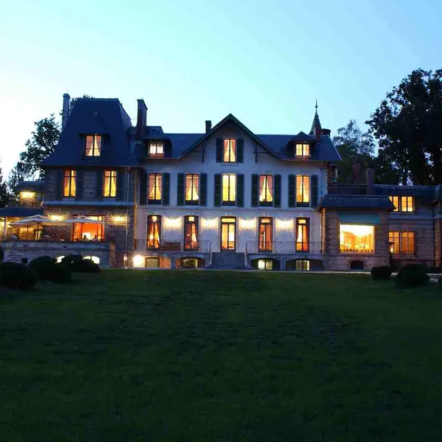 Restaurant Villa Navarre - Pau - extérieur nuit