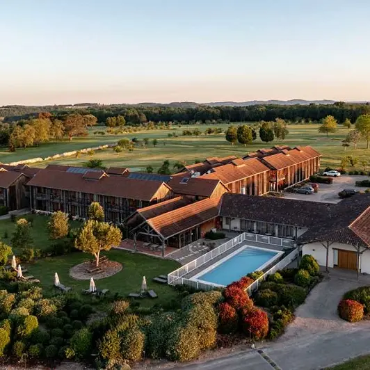 Vue aérienne Relais