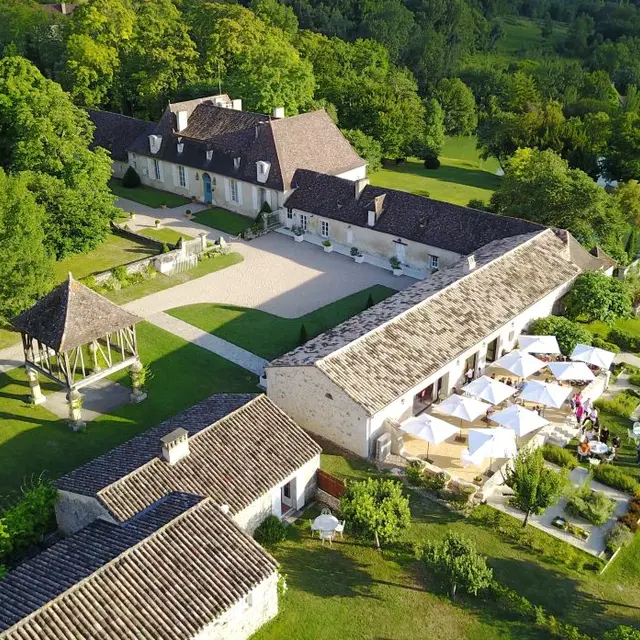 chartreuse du Bignac  - vue aérienne