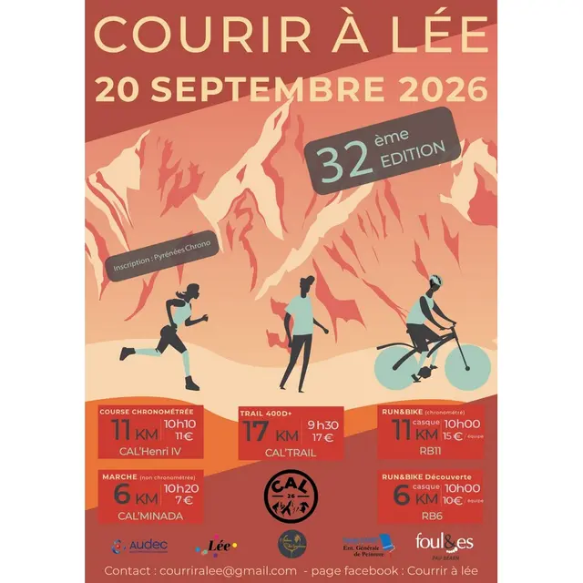 courir à lee