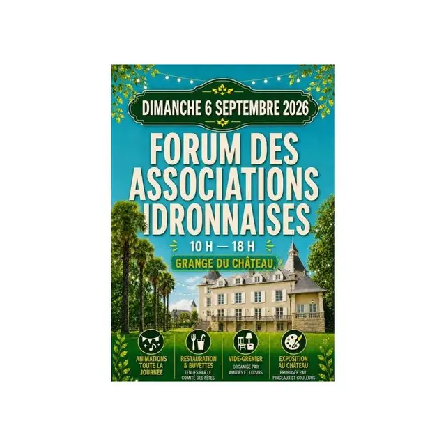 forum des associations idron 2026