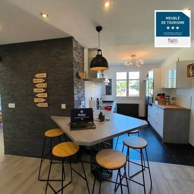 Meublé Laborde - Billère - côté cuisine