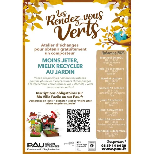 les rdv verts - automne 2026