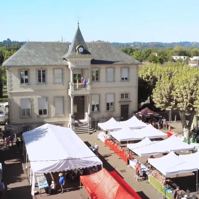 Marché - bizanos - vue d'ensemble