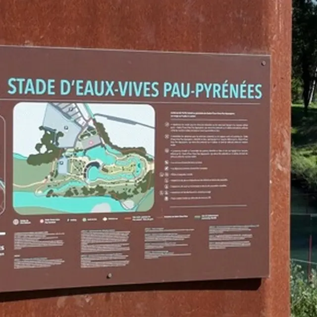 les rives du gave - Pau - entrée