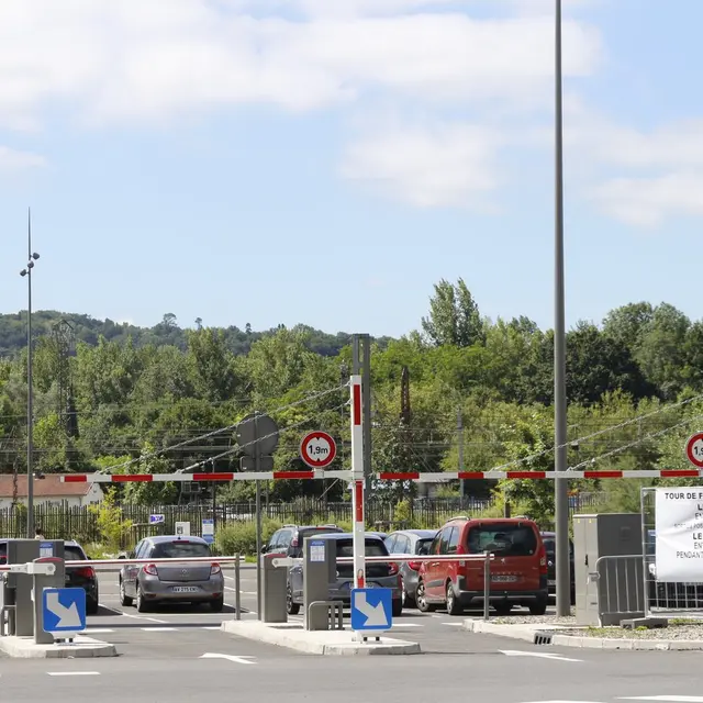 Parking de la gare de Pau - longue durée - entrée