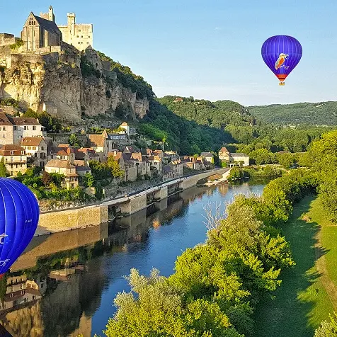perigord dordogne montgolfieres